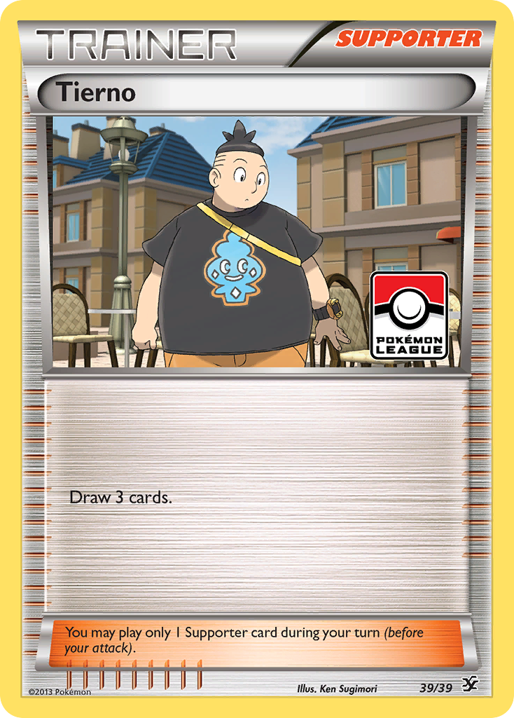 Kalos Starter Set Tierno #39 league promo